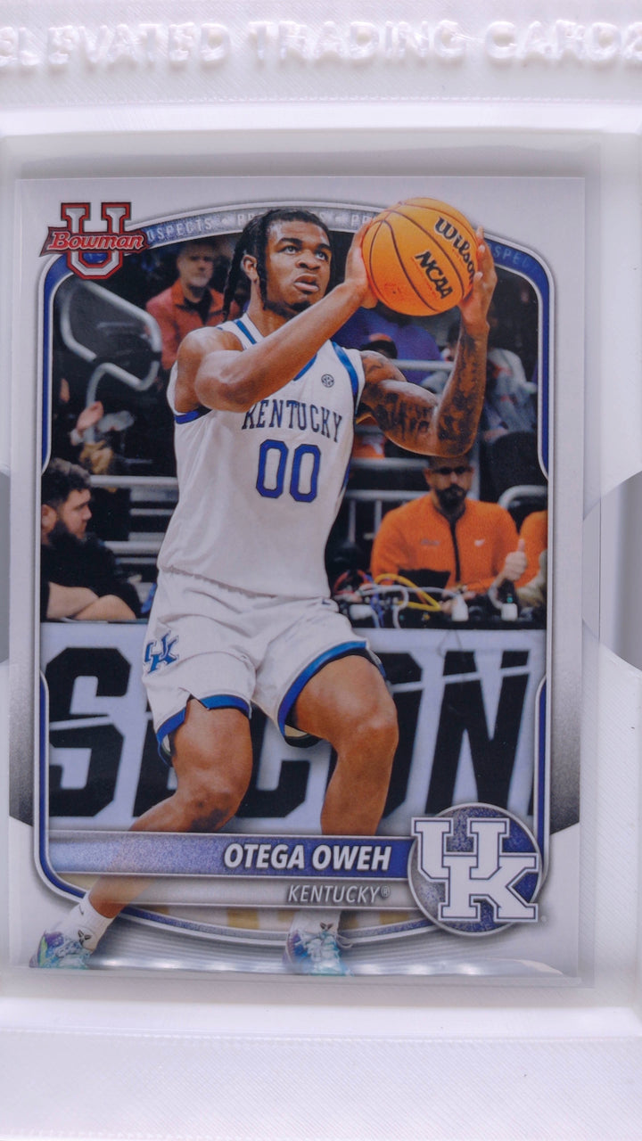 2025 Bowman Basketball Otega Oweh #BPP-98 Paper Prospects — Front