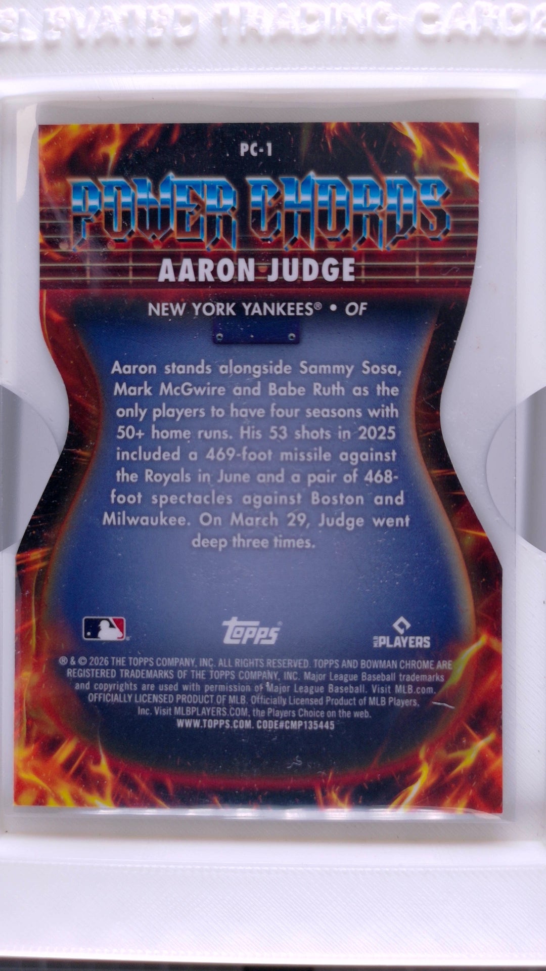 2026 Bowman Baseball Aaron Judge 