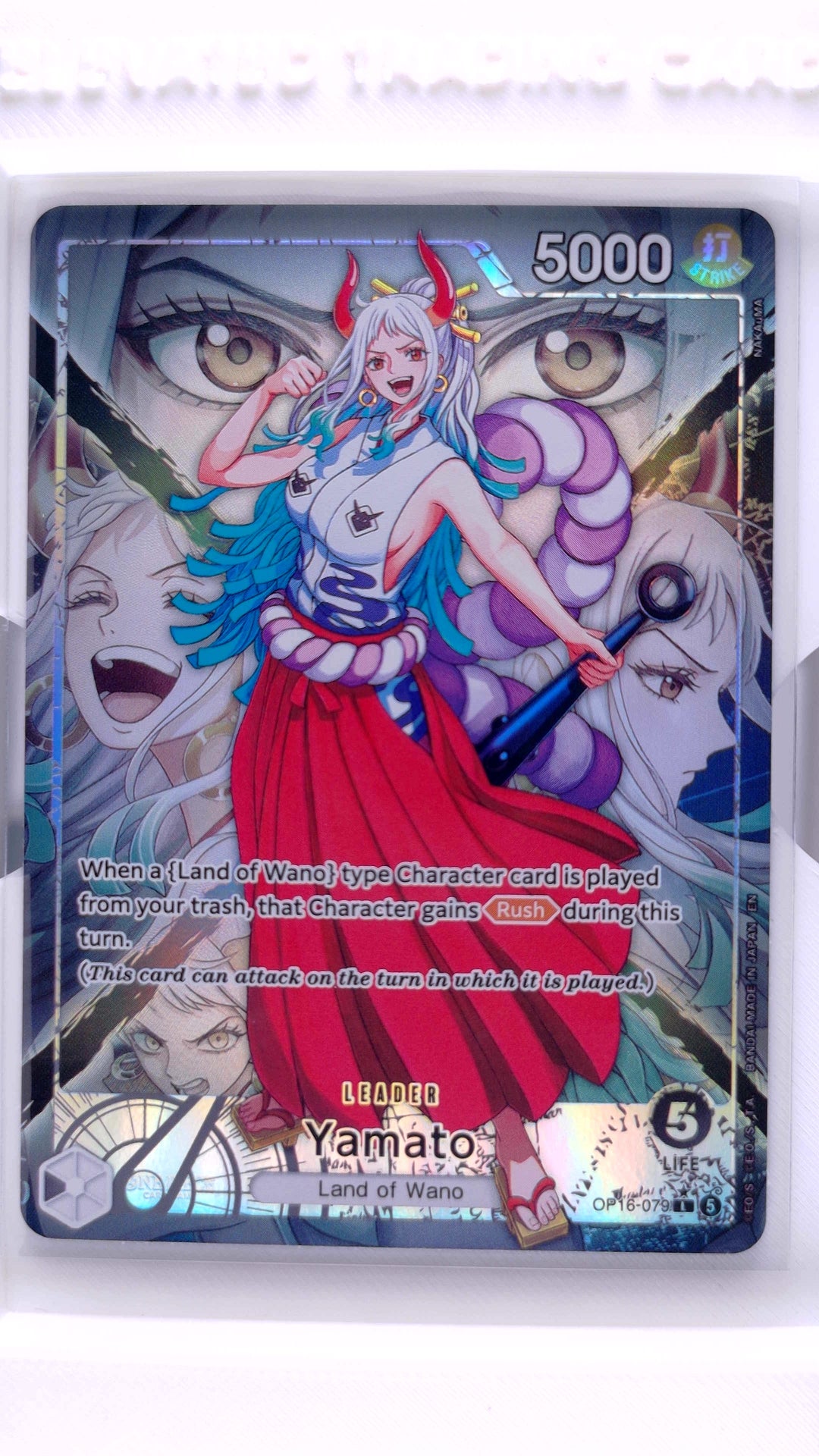 #OP16-079 Yamato Alternate Art L (Leader) - front