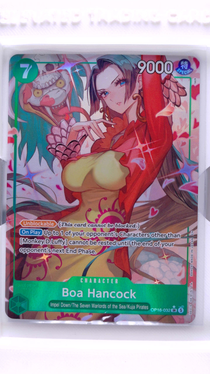 One Piece Card Game: The Time of Battle [OP-16] Boa Hancock #OP16-032 SR (Super Rare) Alternate Art — Front