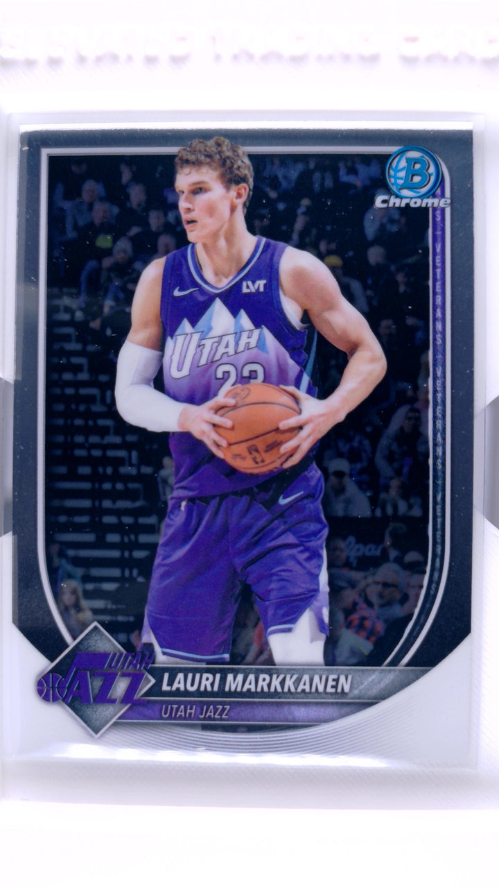 2025 Bowman Basketball Lauri Markkanen #BCV-112 Chrome — Front