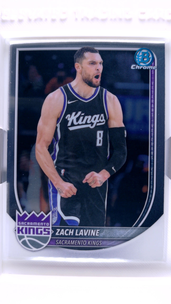 2025 Bowman Basketball Zach LAVine #BCV-128 Chrome — Front