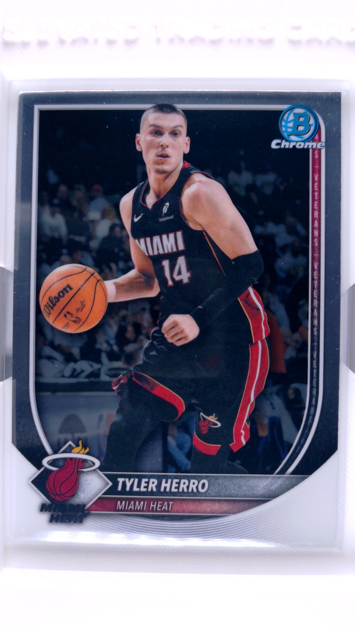 2025 Bowman Basketball Tyler Herro #BCV-88 Chrome — Front