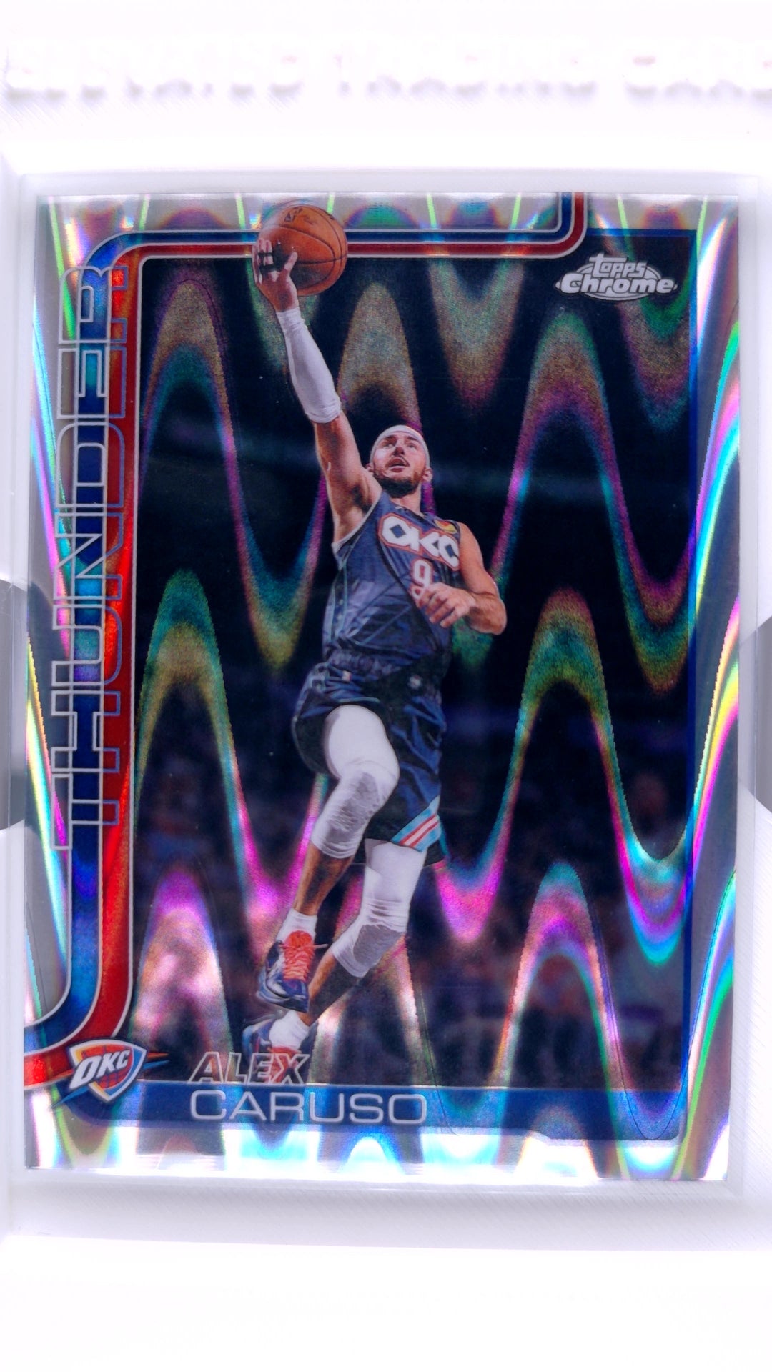 #131 Alex Caruso RayWave Refractor - front