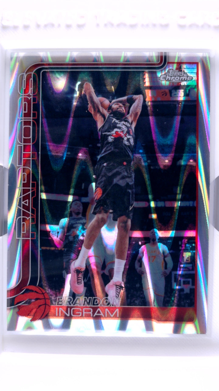 2025 Topps Chrome Update Basketball Buddy Hield #99 RayWave Refractor — Front
