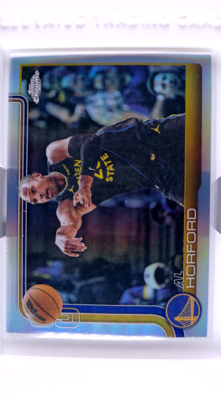 2025 Topps Chrome Update Basketball Al Horford #91 Refractor — Front