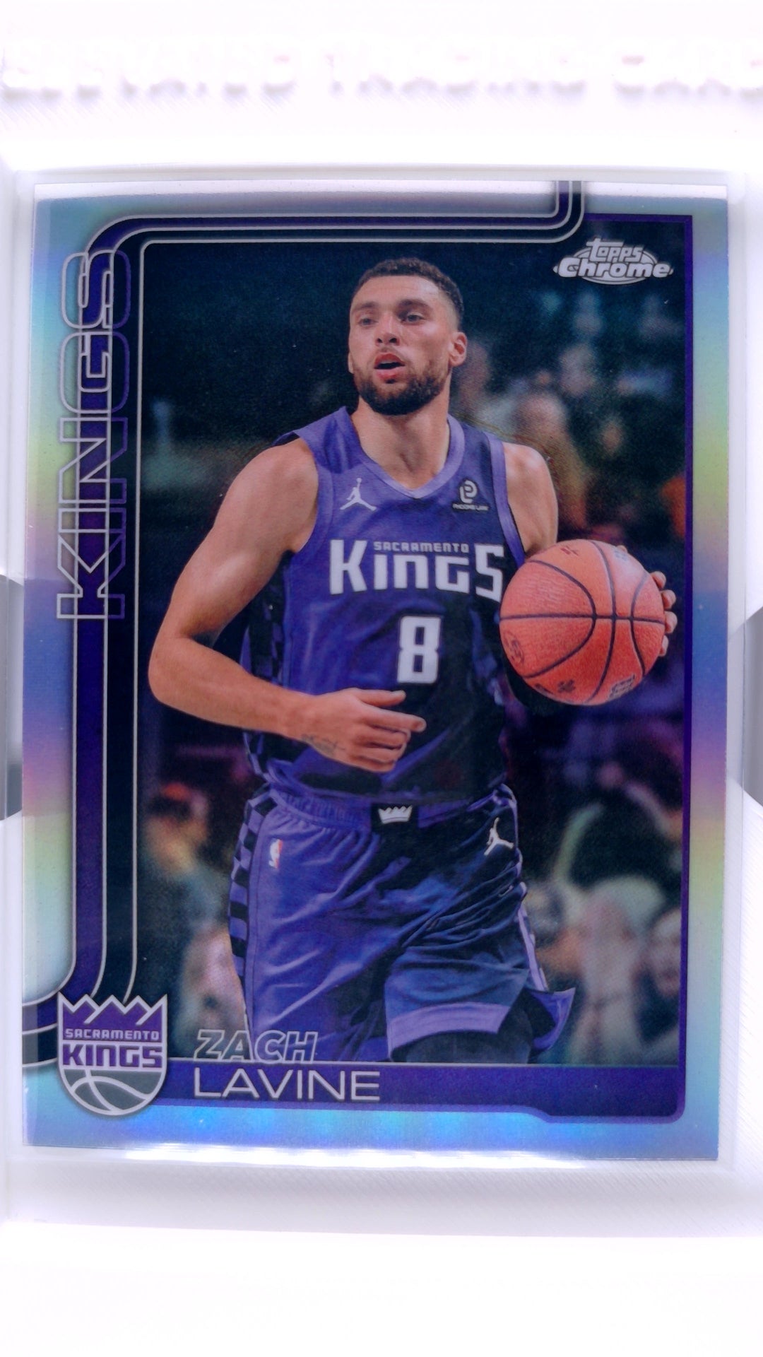 #63 Zach Lavine Refractor - front