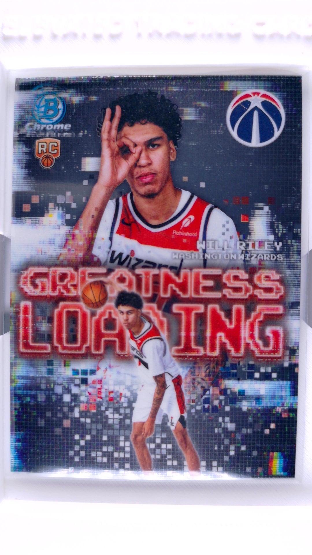 #GL-21 Will Riley Rookie Greatness Loading - front