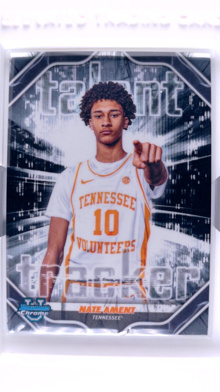2025 Bowman Basketball Nate Ament #TT-10 Talent Tracker — Front