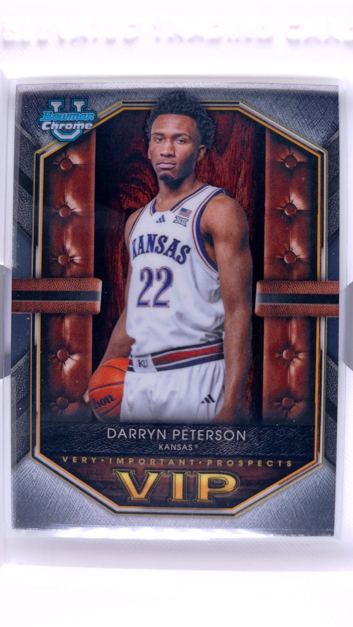 2025 Bowman Basketball Darryn Peterson #VIP-2 Very Important Prospects — Front