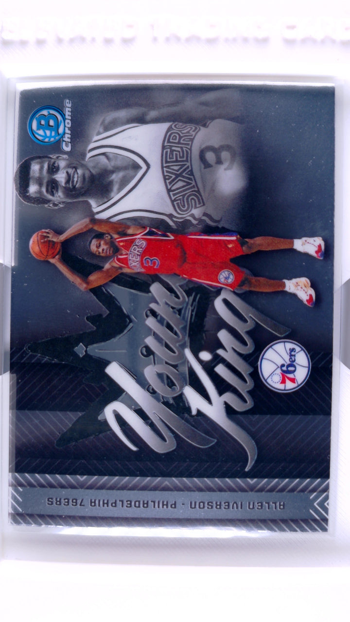 2025 Bowman Basketball Allen Iverson #YK-16 Young Kings — Front