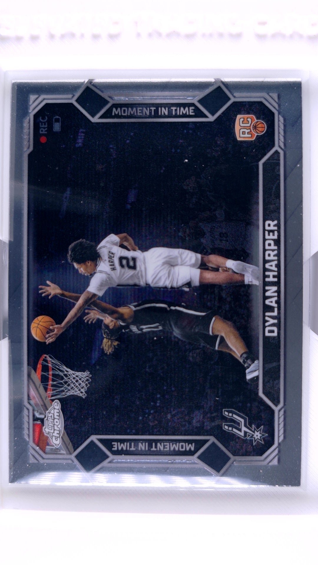 #MT-17 Dylan Harper Rookie Moment In Time - front