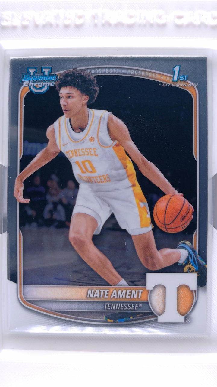 2025 Bowman Basketball Nate Ament #BCP-5 Chrome Prospects — Front