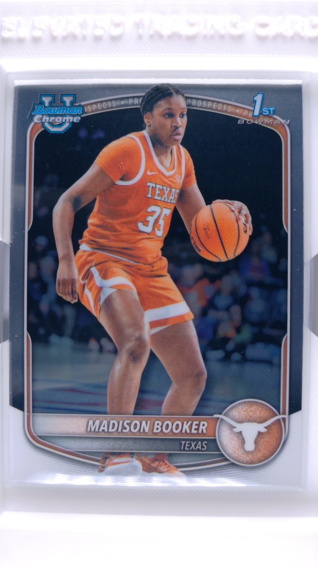 #BCP-15 Madison Booker Chrome Prospects - front