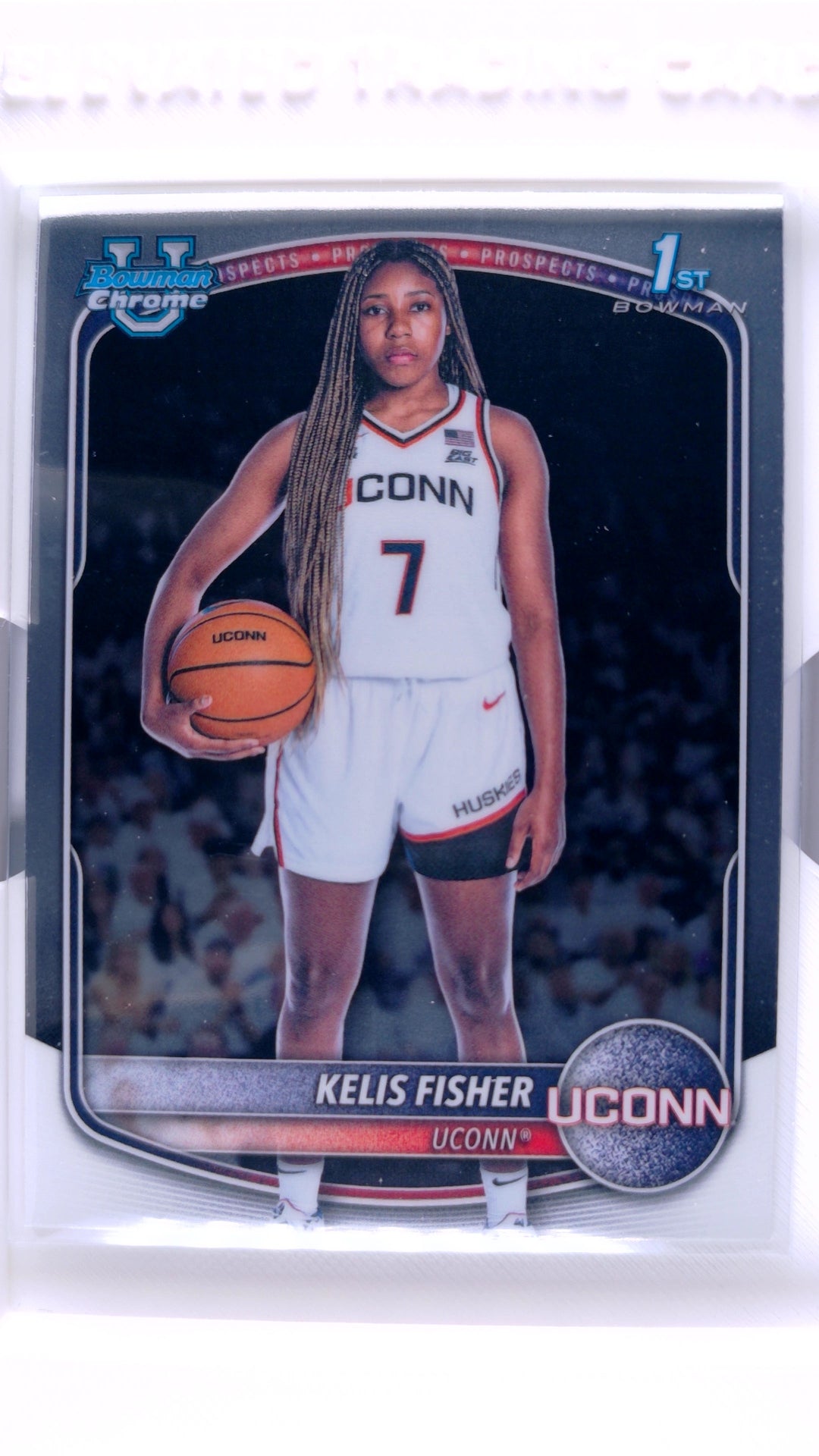 #BCP-89 Kelis Fisher Chrome Prospects - front