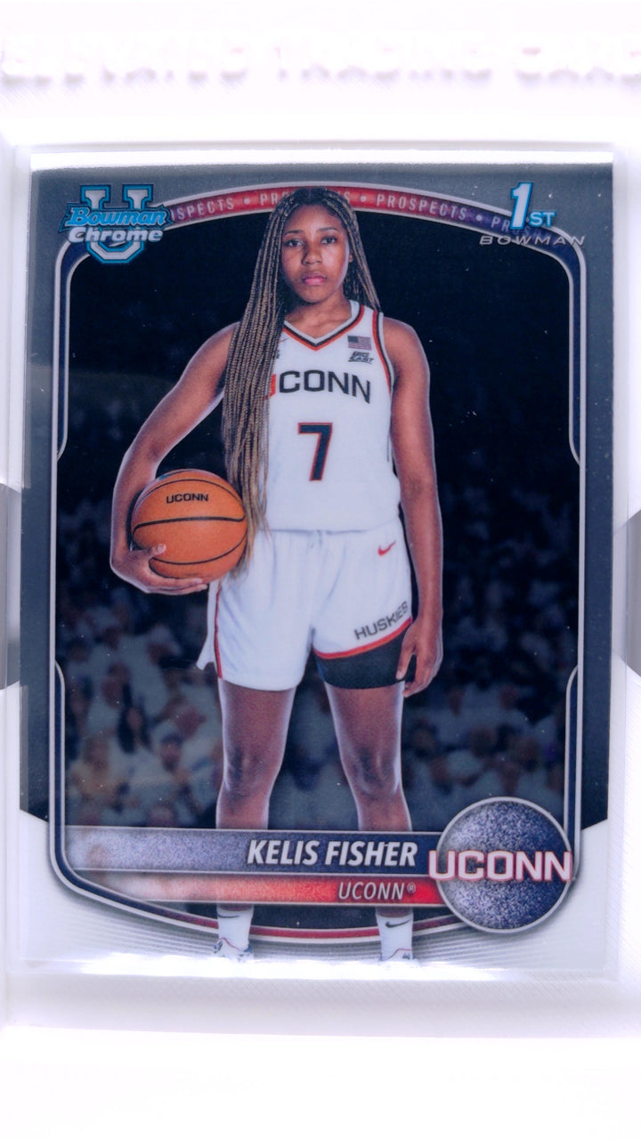 2025 Bowman Basketball Kelis Fisher #BCP-89 Chrome Prospects — Front