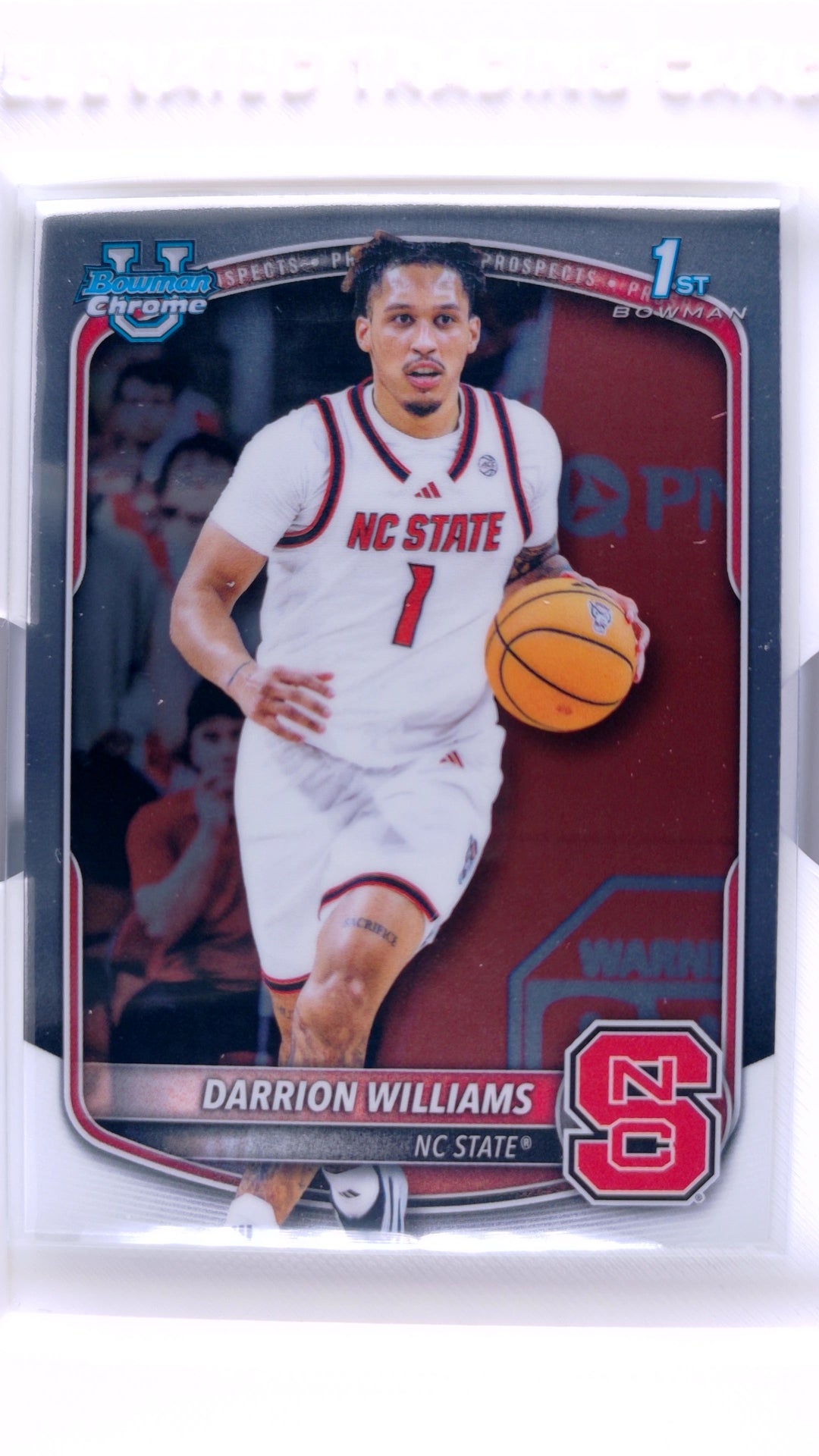 #BCP-36 Darrion Williams Chrome Prospects - front