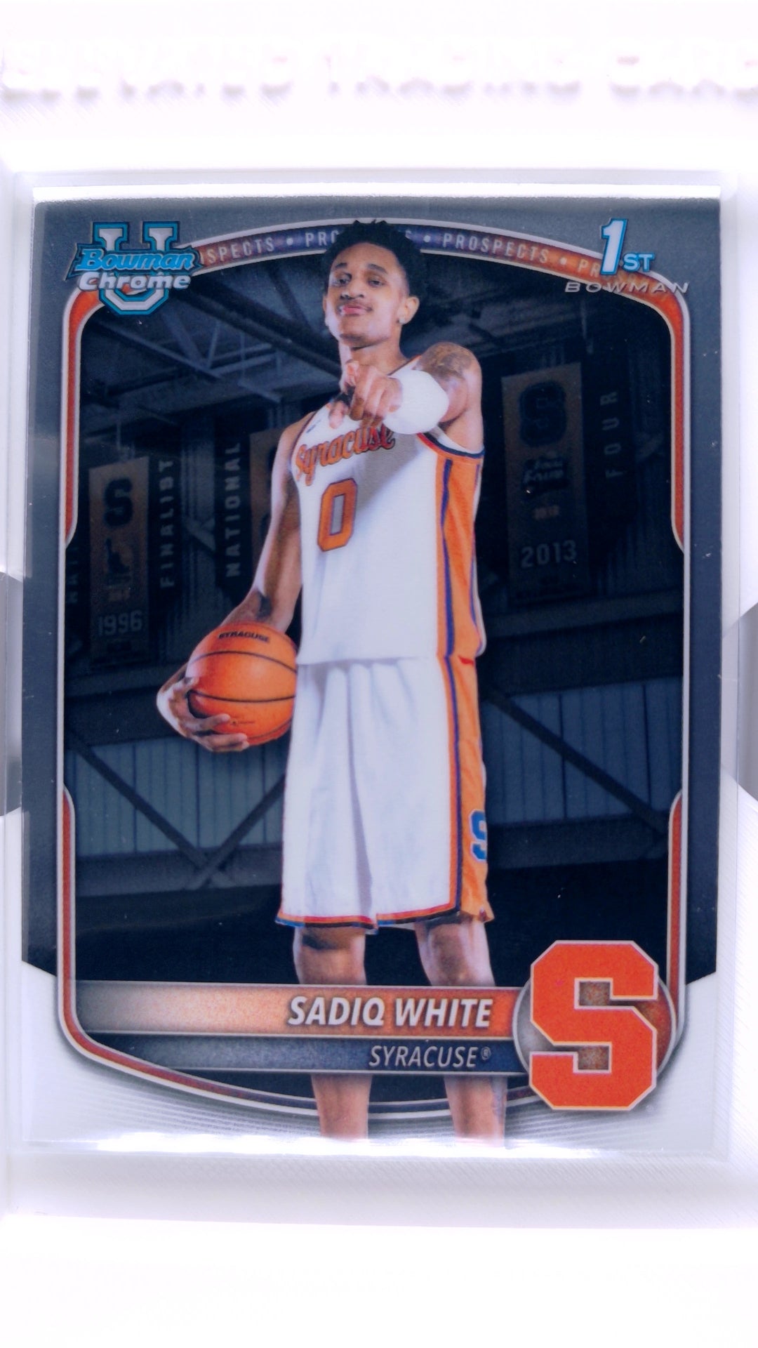 #BCP-41 Sadiq White Chrome Prospects - front