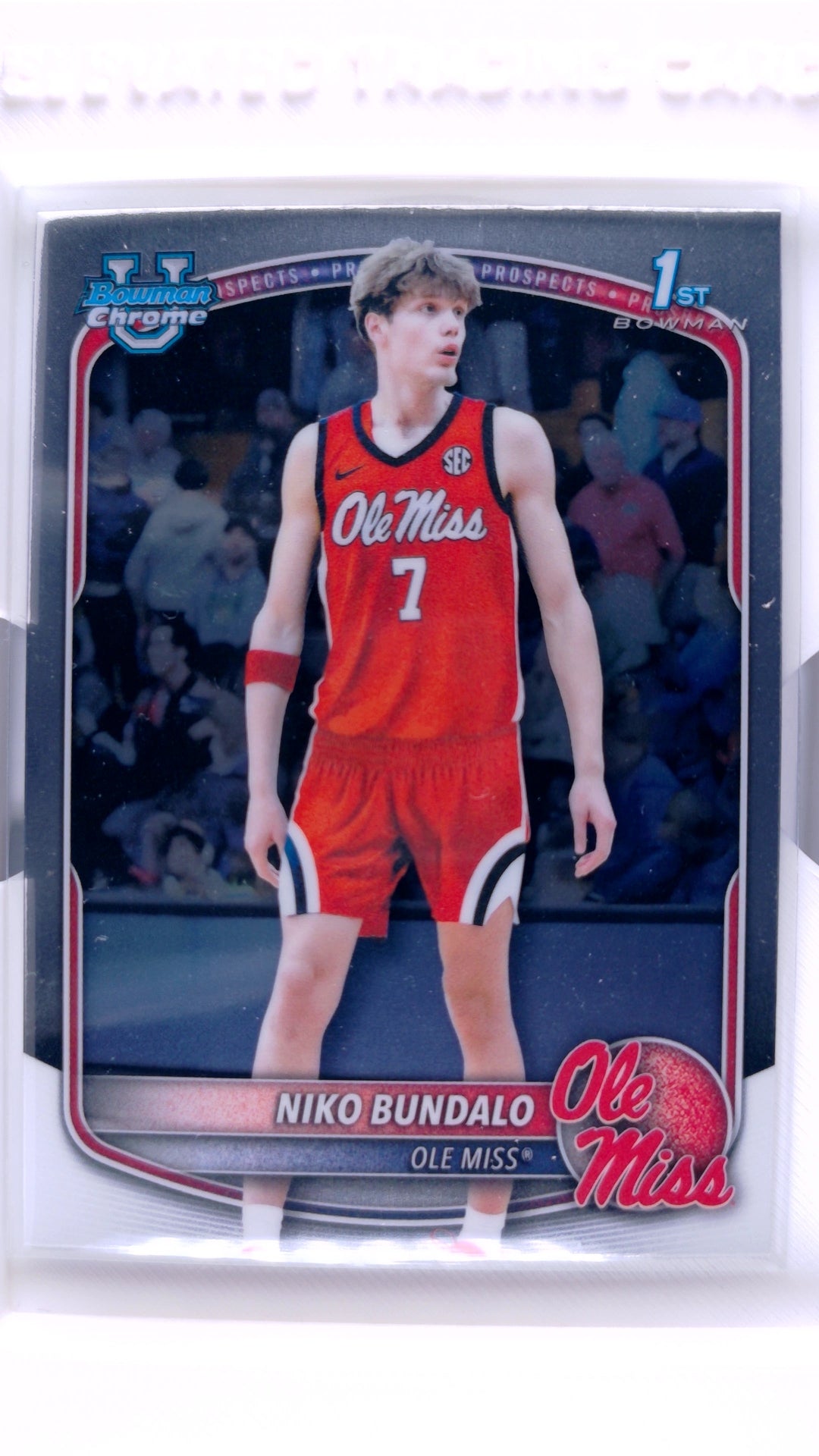 #BCP-18 Niko Bundalo Chrome Prospects - front