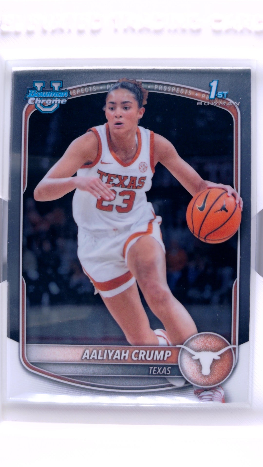 #BCP-33 Aaliyah Crump Chrome Prospects - front