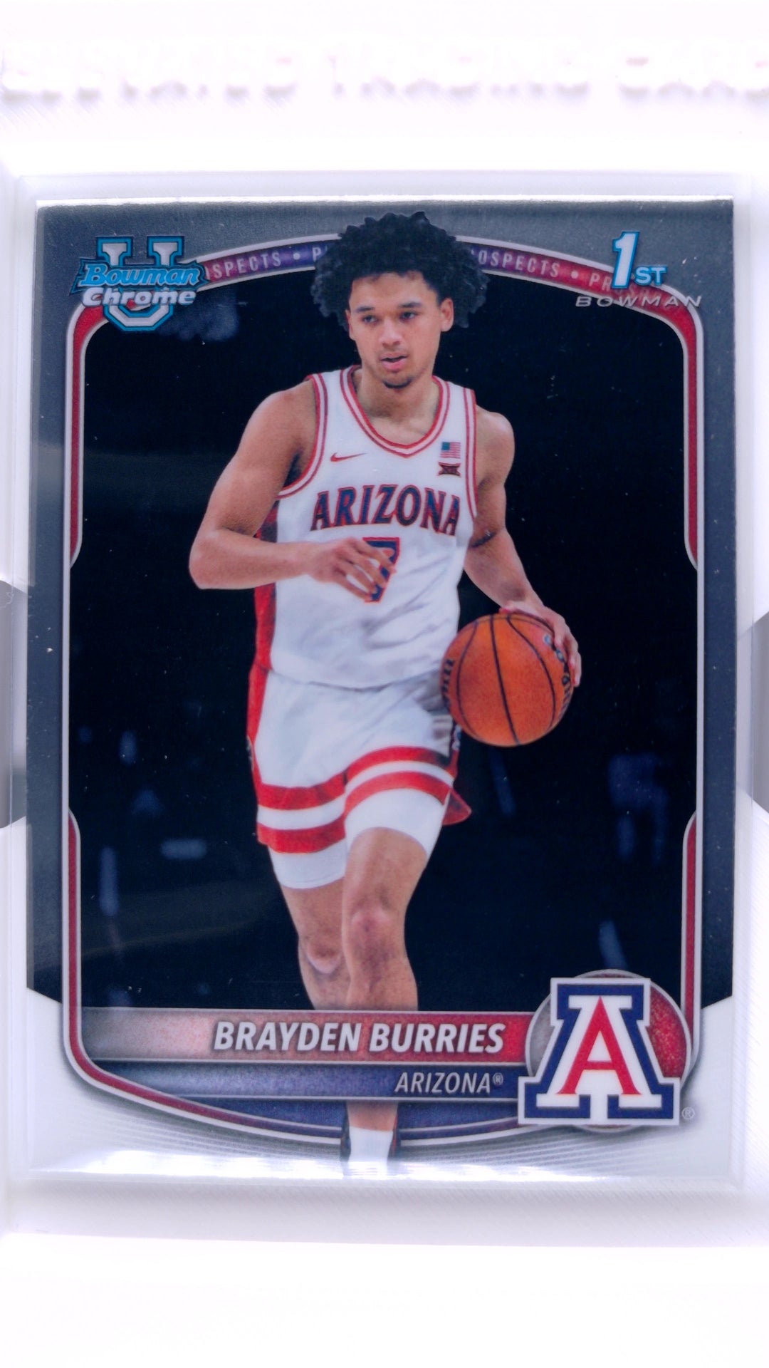 #BCP-51 Brayden Burries Chrome Prospects - front
