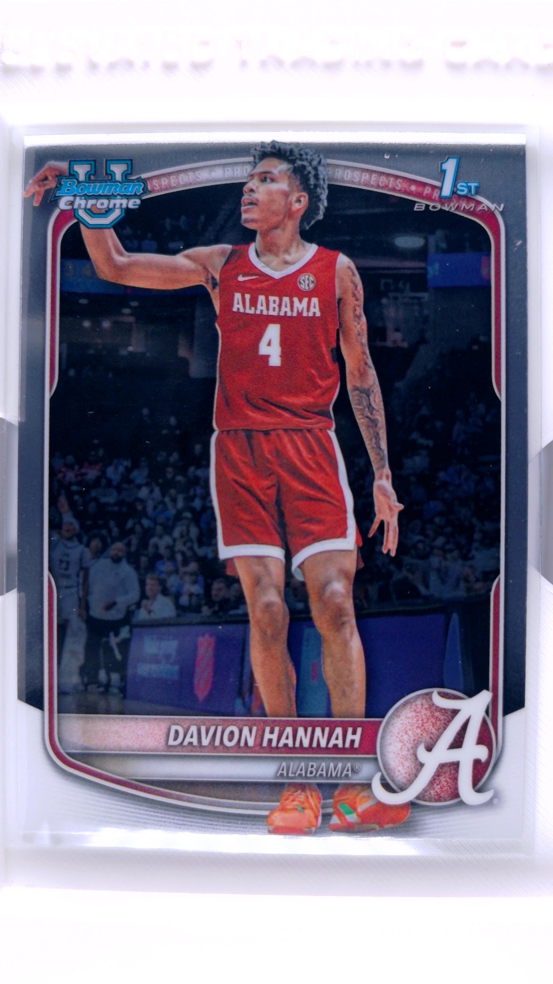 #BCP-46 Davion Hannah Chrome Prospects - front