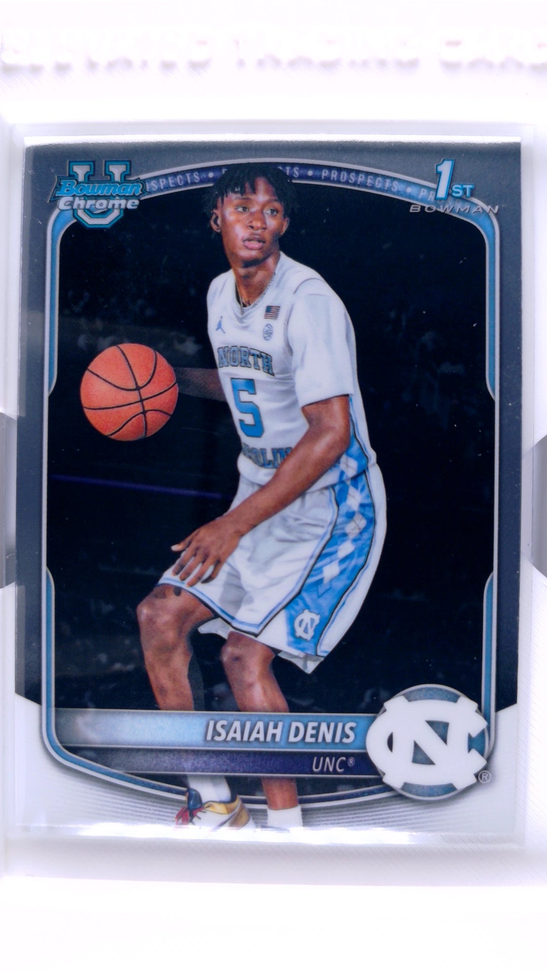 #BCP-49 Isaiah Denis Chrome Prospects - front