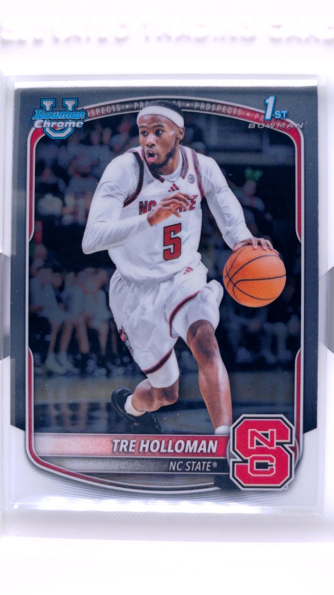 #BCP-81 Tre Holloman Chrome Prospects - front