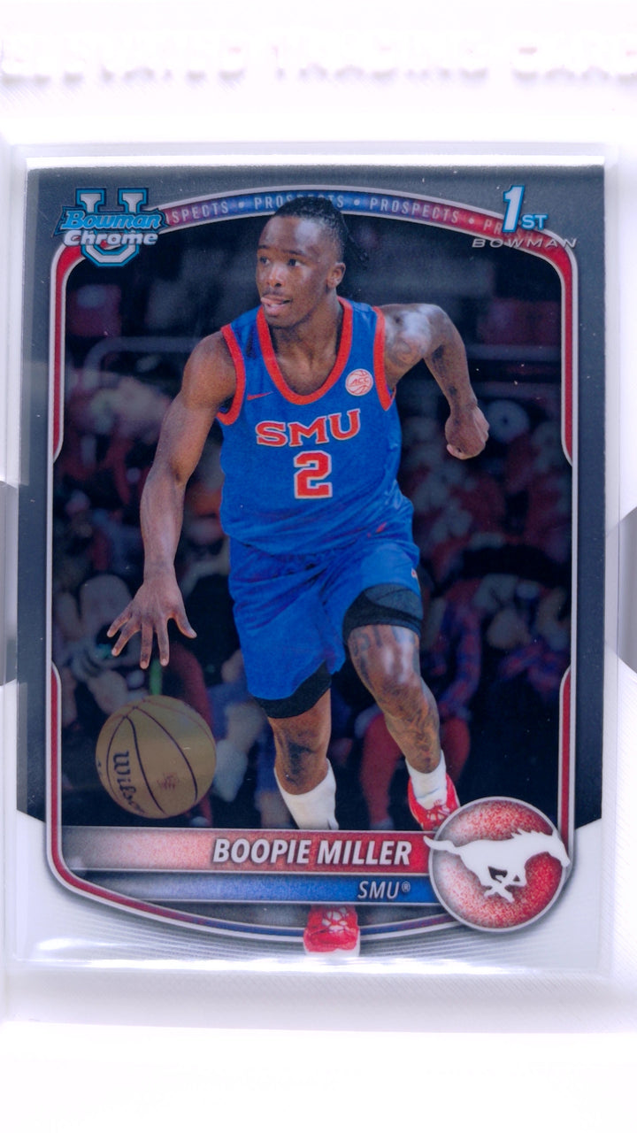 2025 Bowman Basketball Boopie Miller #BCP-72 Chrome Prospects — Front