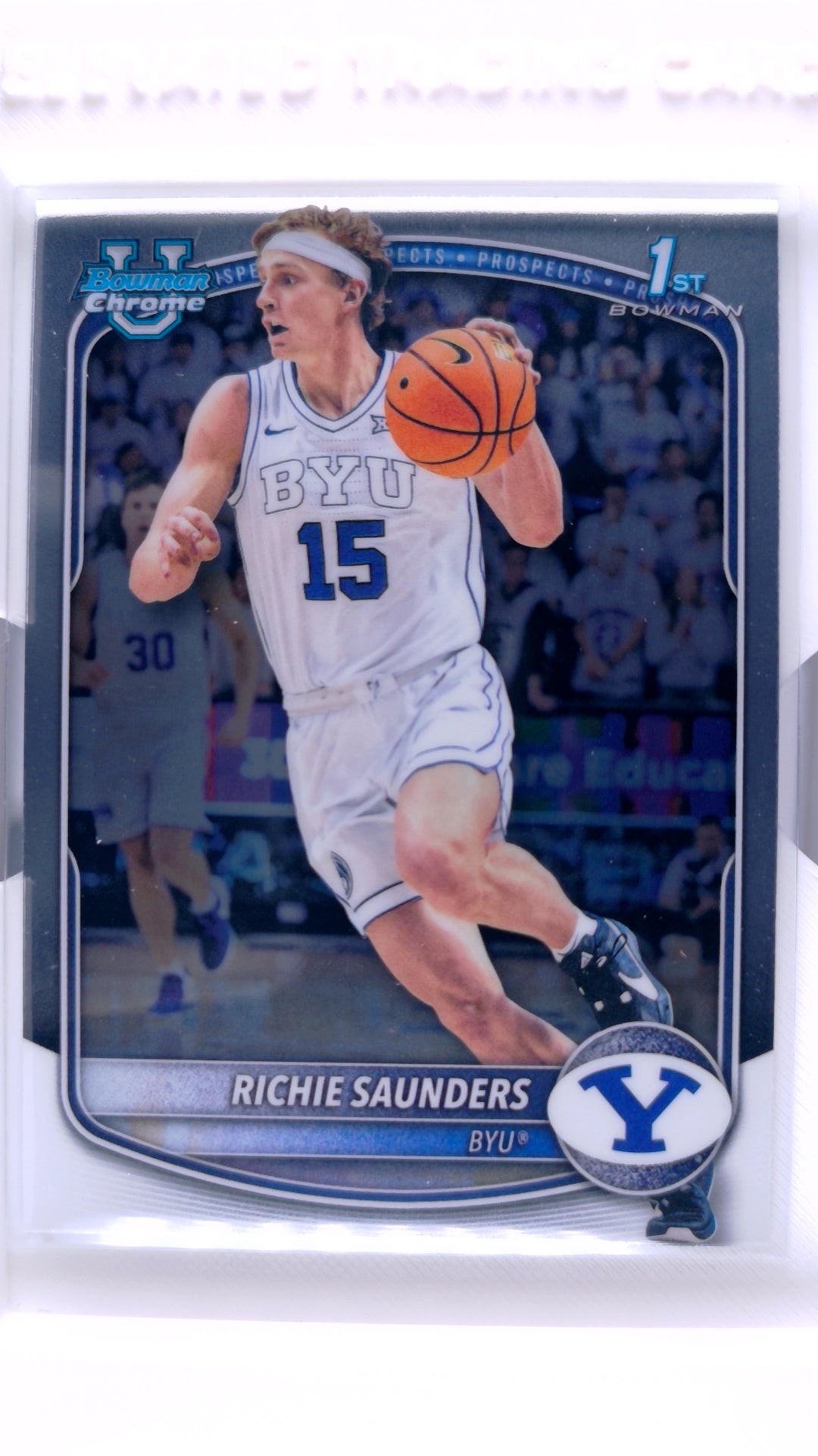 #BCP-66 Richie Saunders Chrome Prospects - front