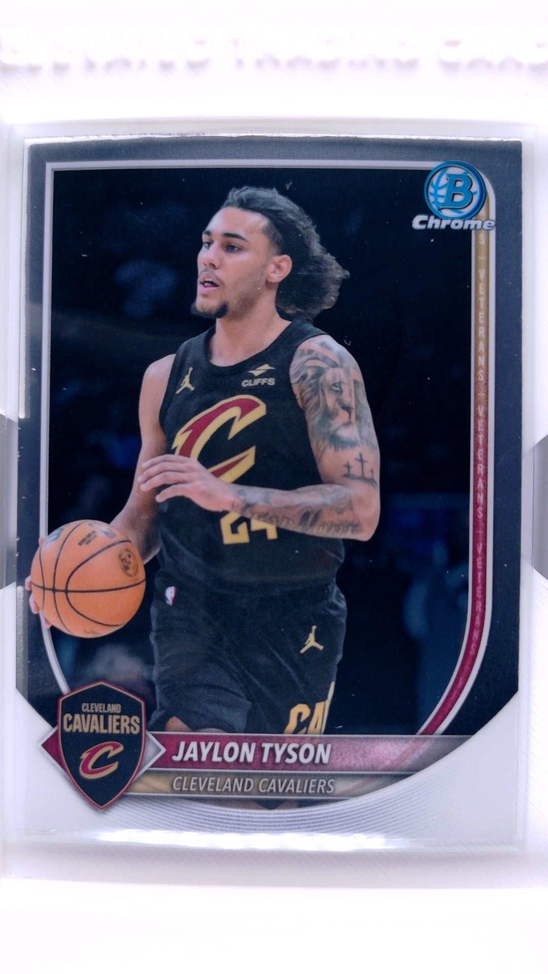 #BCV-173 Jaylon Tyson Chrome - front