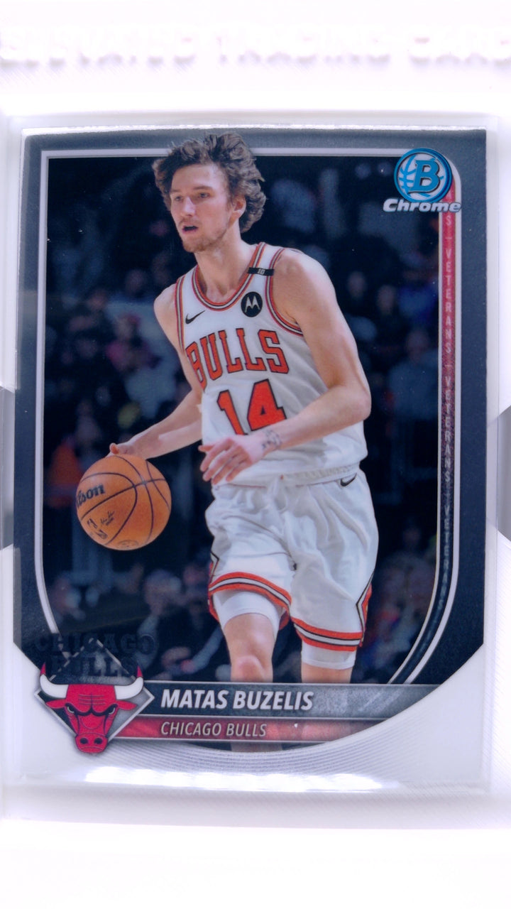 2025 Bowman Basketball Matas Buzelis #BCV-73 Chrome — Front