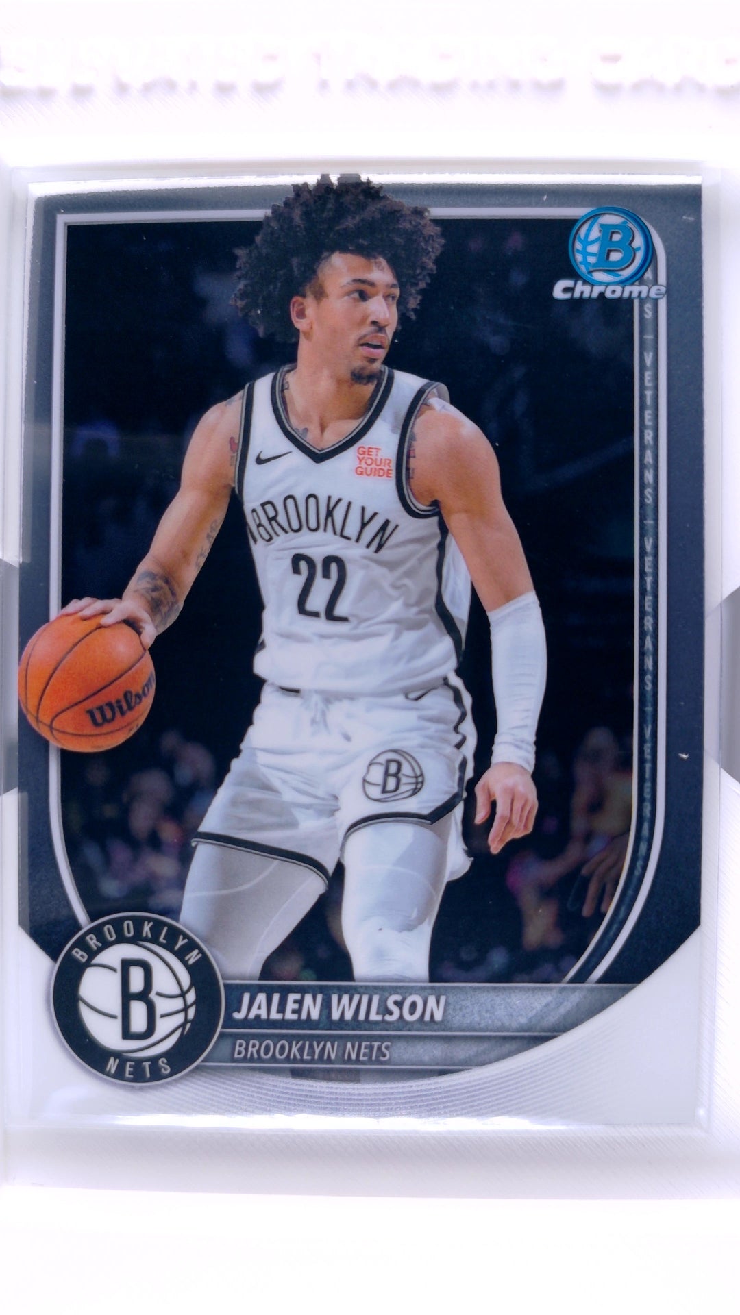 #BCV-60 Jalen Wilson Chrome - front