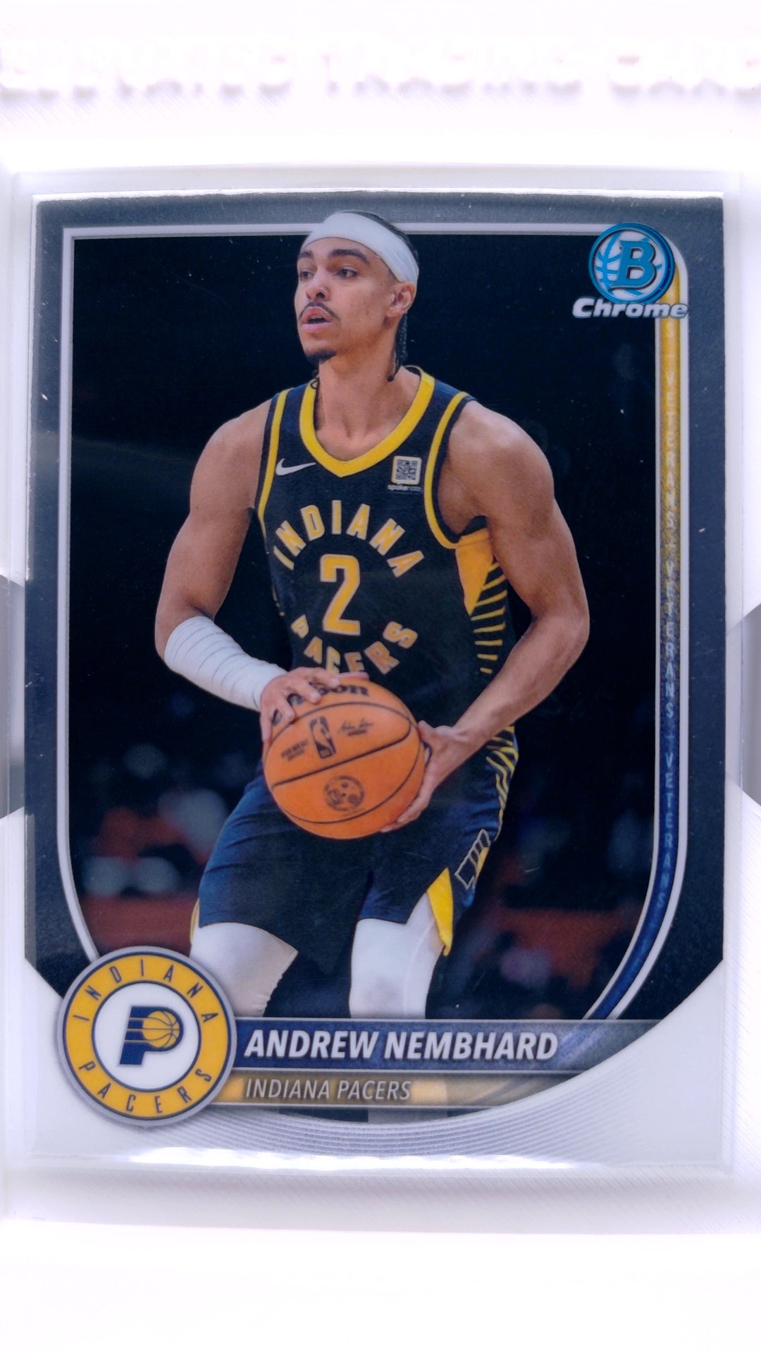 #BCV-163 Andrew Nembhard Chrome - front