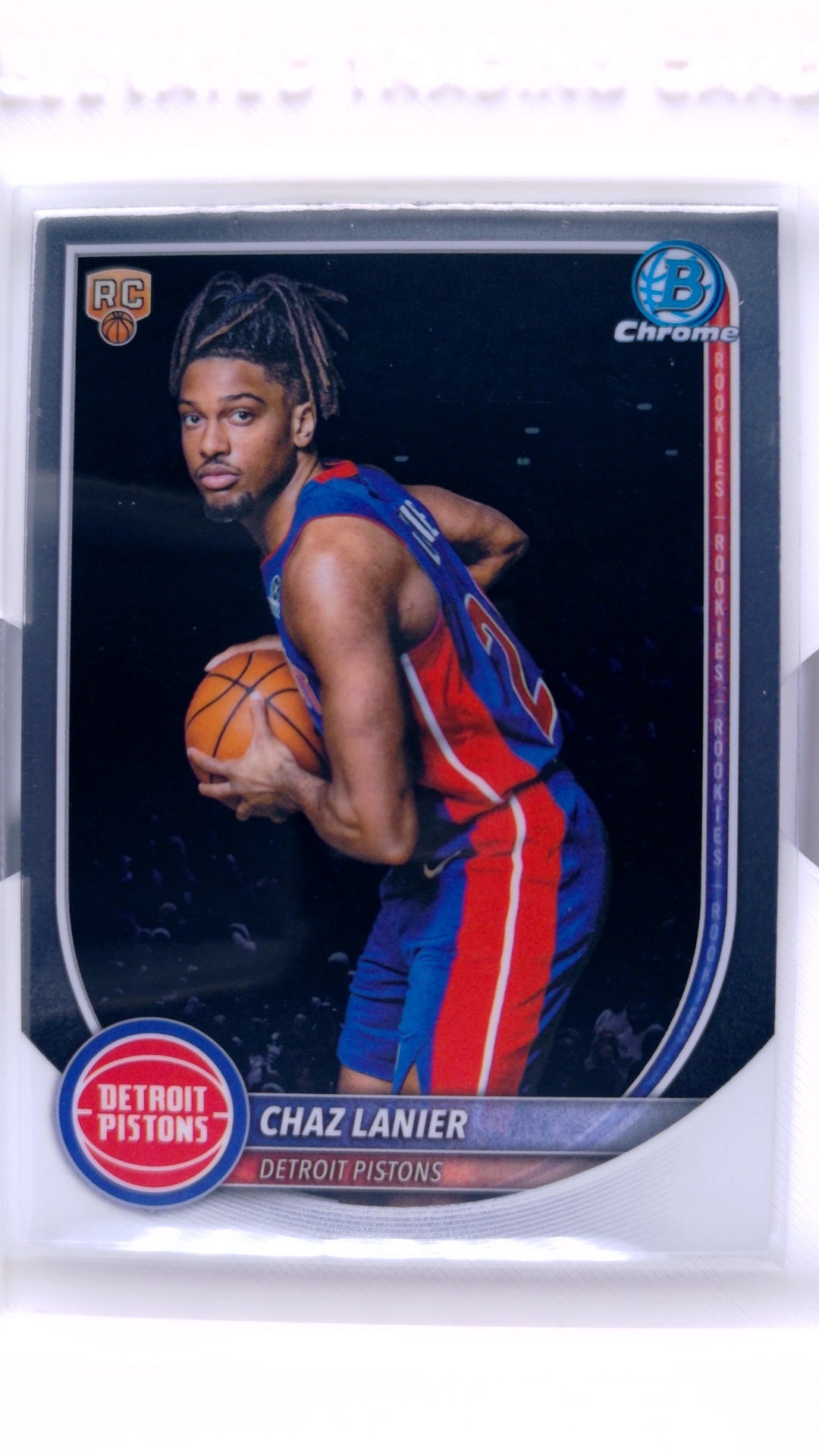 #BCV-38 Chaz Lanier Rookie Chrome - front