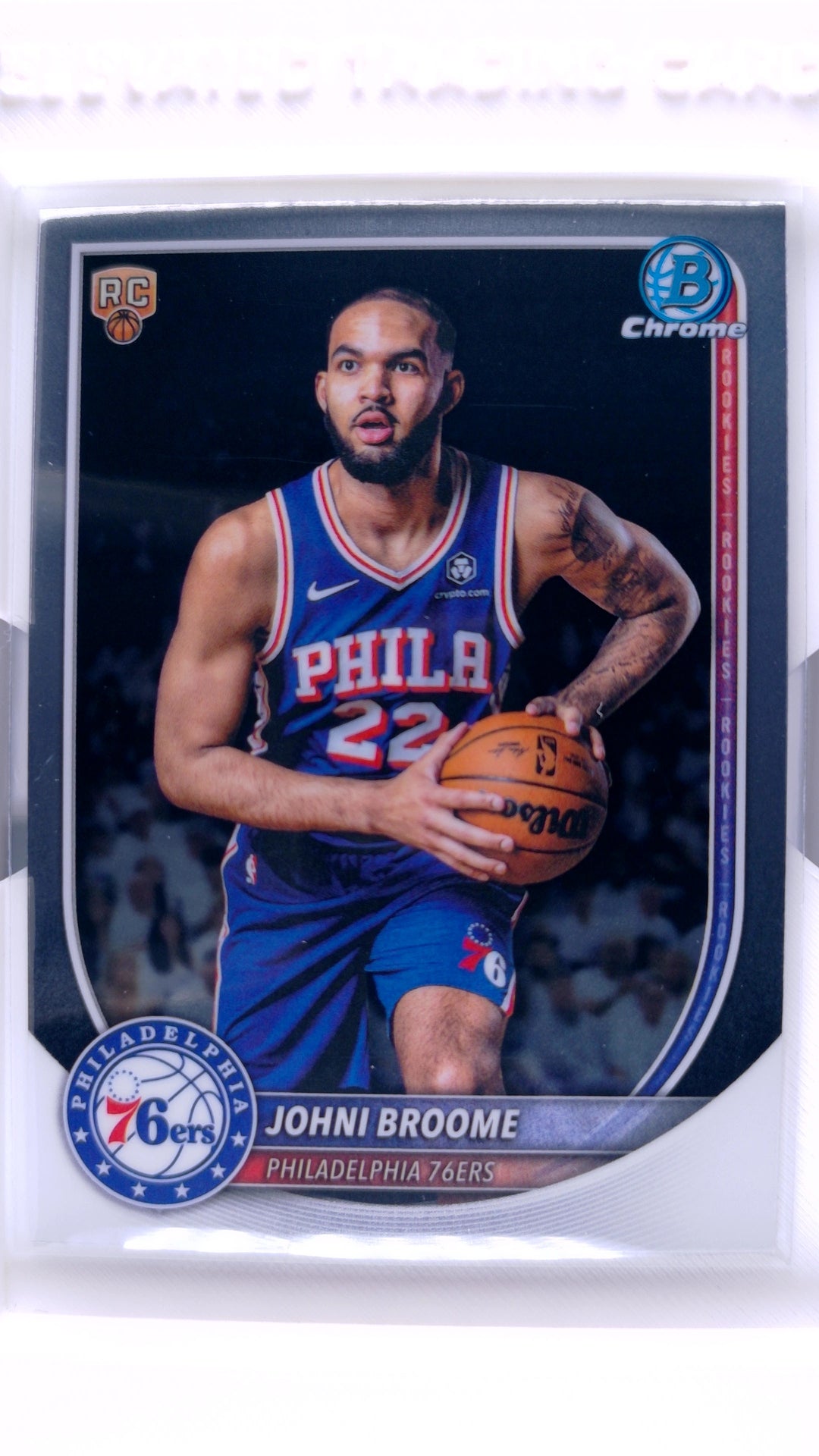 #BCV-35 Johni Broome Rookie Chrome - front