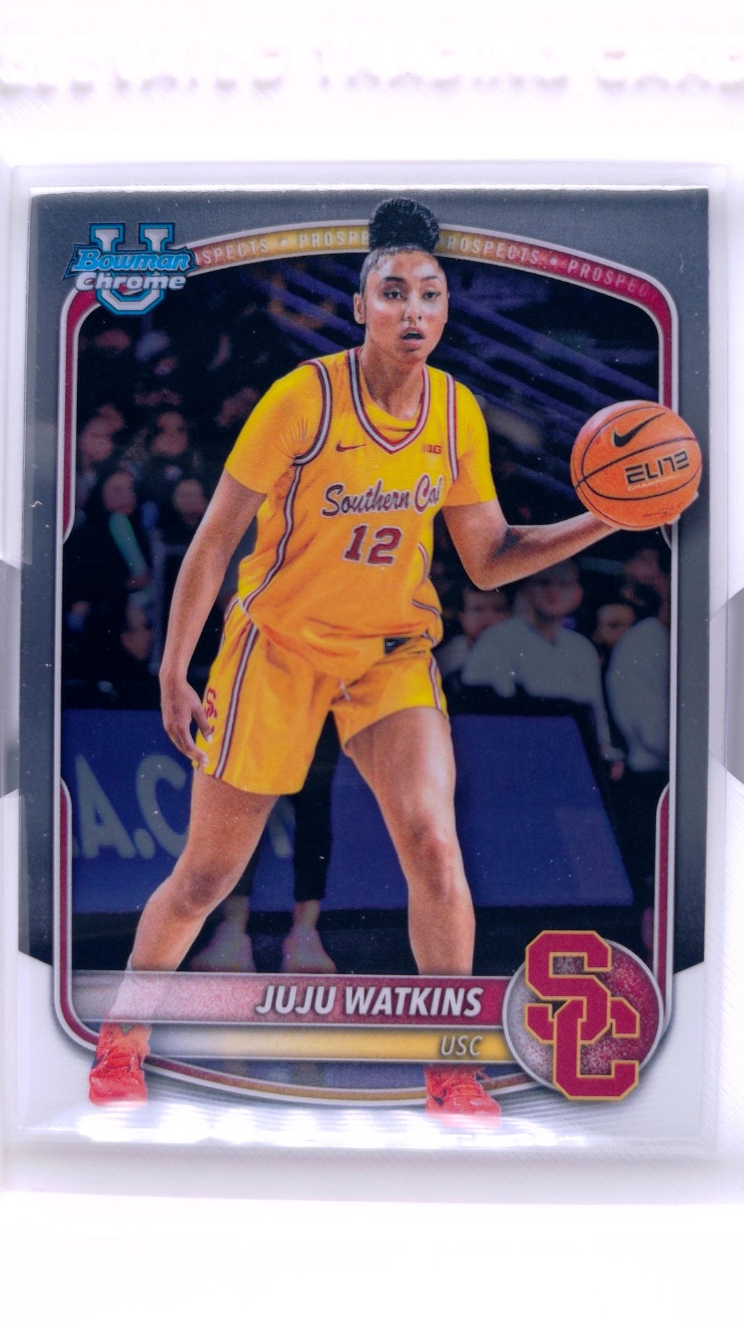 #BCP-96 Juju Watkins Chrome Prospects - front