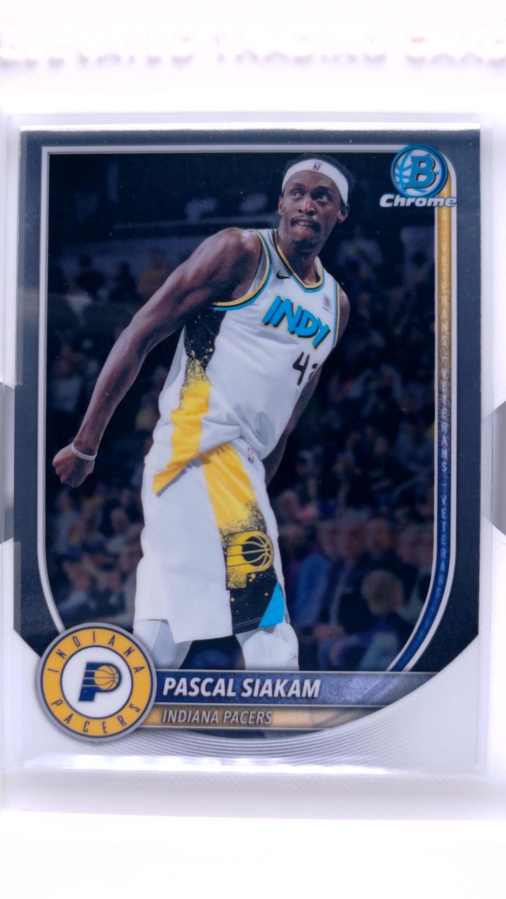 2025 Bowman Basketball Pascal Siakam #BCV-79 Chrome — Front