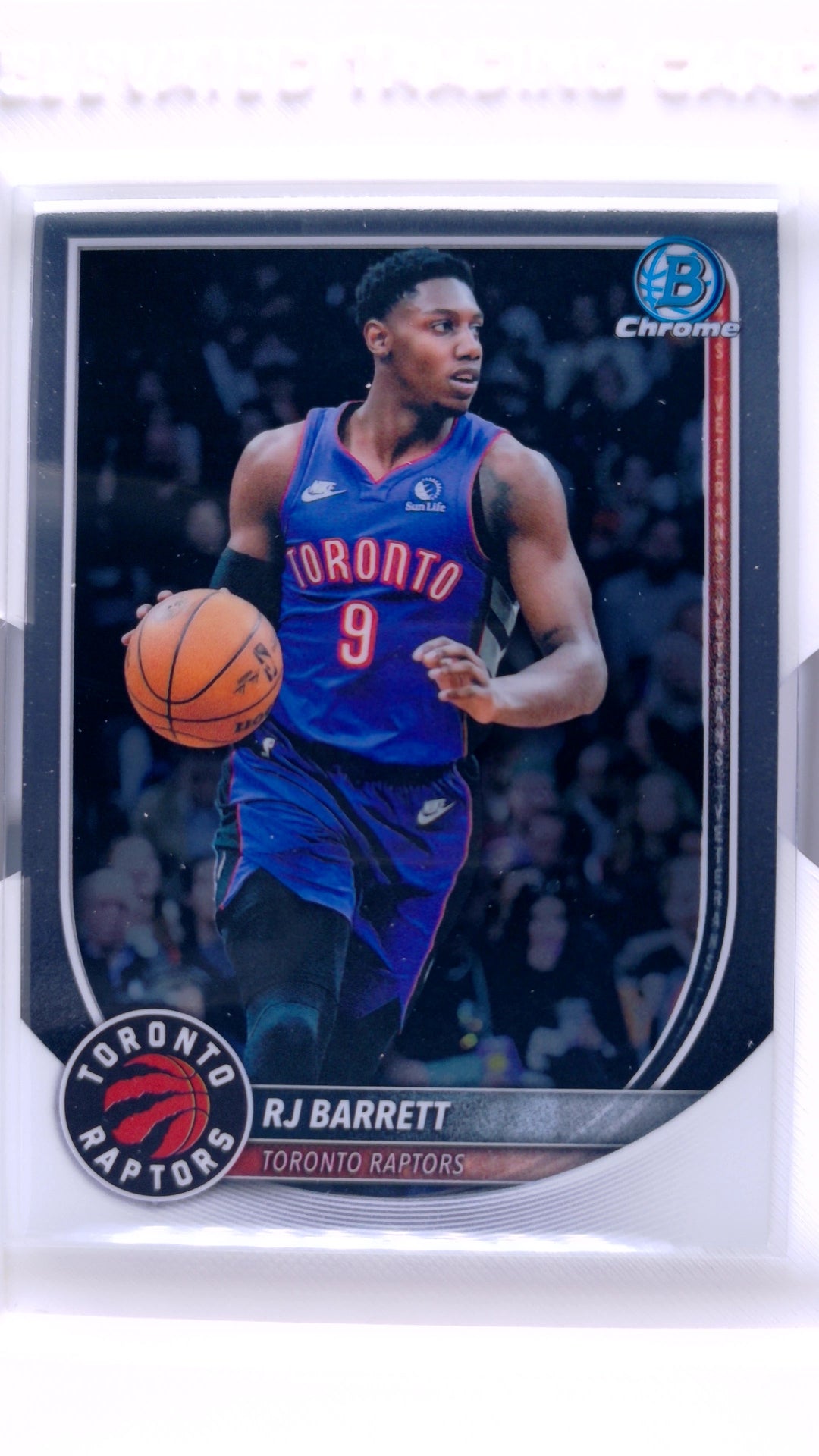 #BCV-156 RJ Barrett Chrome - front