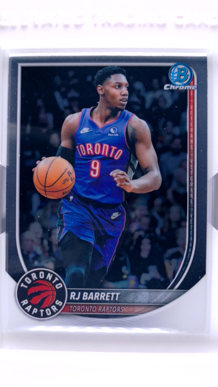 2025 Bowman Basketball RJ Barrett #BCV-156 Chrome — Front