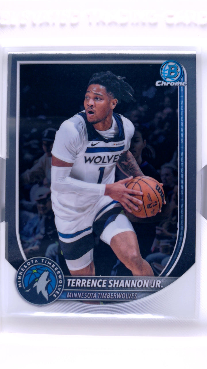 2025 Bowman Basketball Terrence Shannon Jr. #BCV-105 Chrome — Front