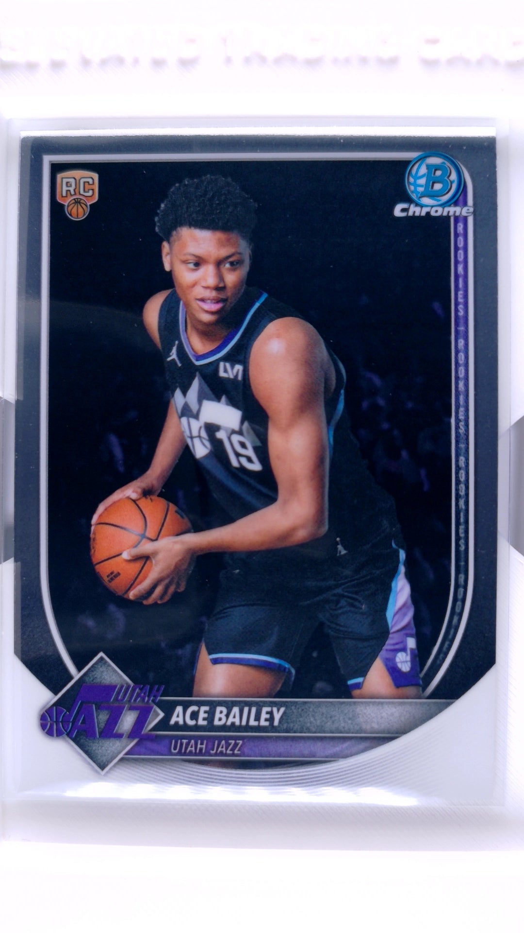 #BCV-5 Ace Bailey Rookie Chrome - front