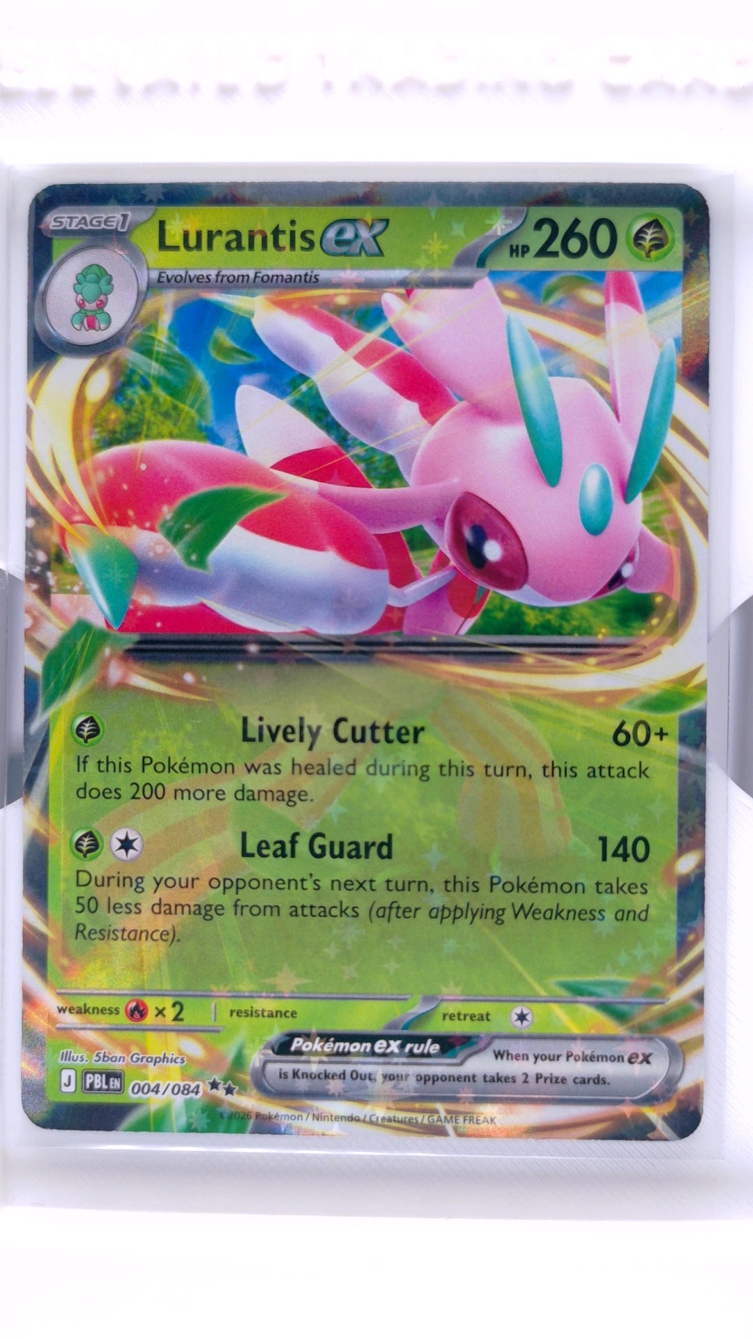 #4 Lurantis ex Double Rare - front
