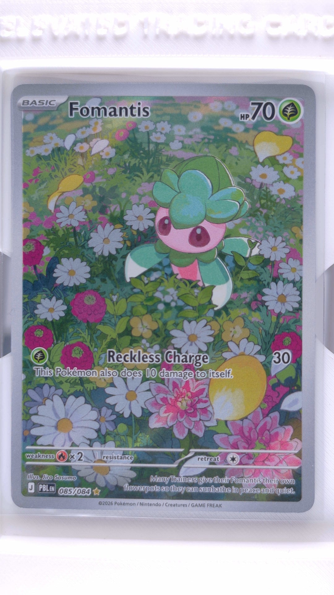 #85 Fomantis Illustration Rare - front