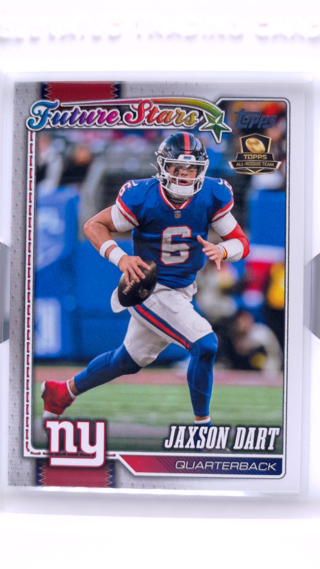 #266 Jaxson Dart Future Stars - front