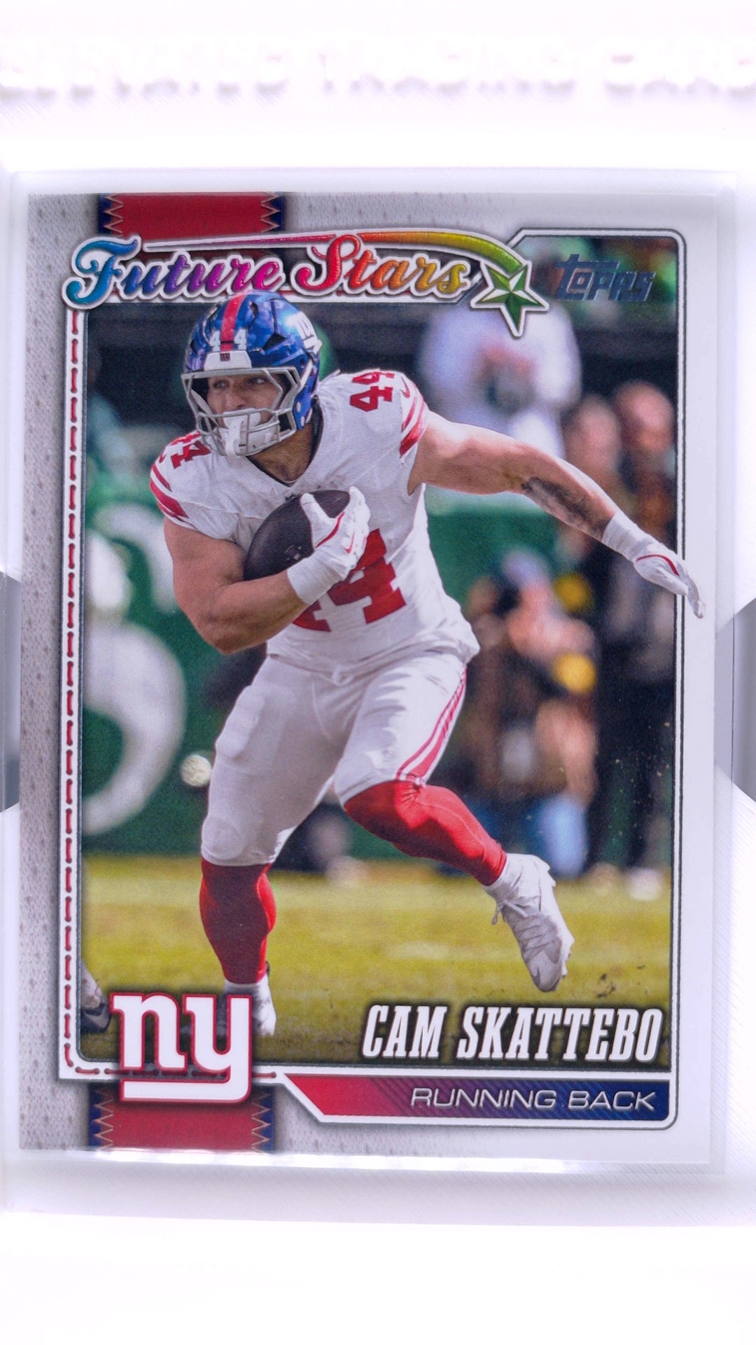 #268 Cam Skattebo Future Stars - front