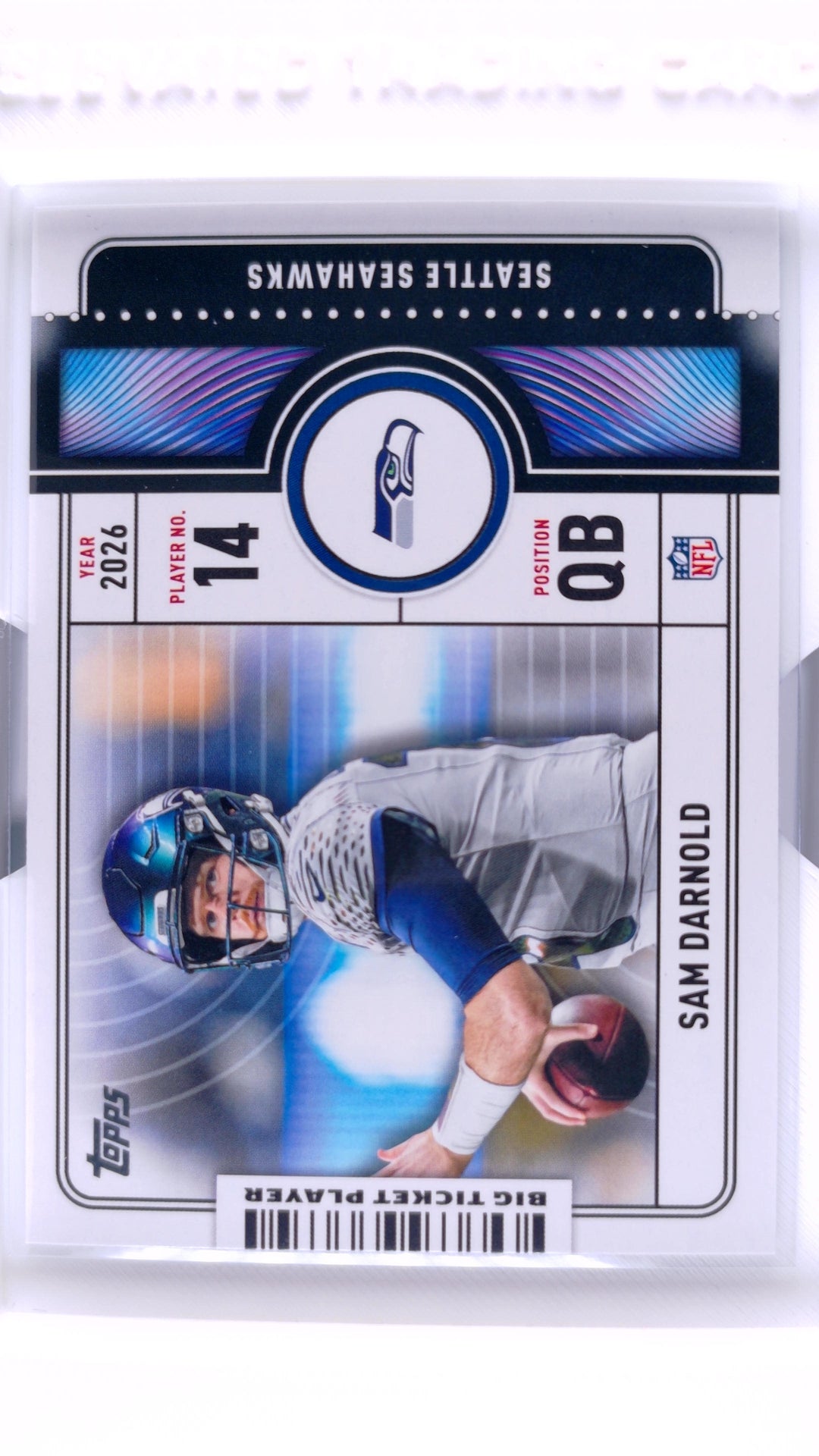 #BTP-19 Sam Darnold Big Ticket Players - front