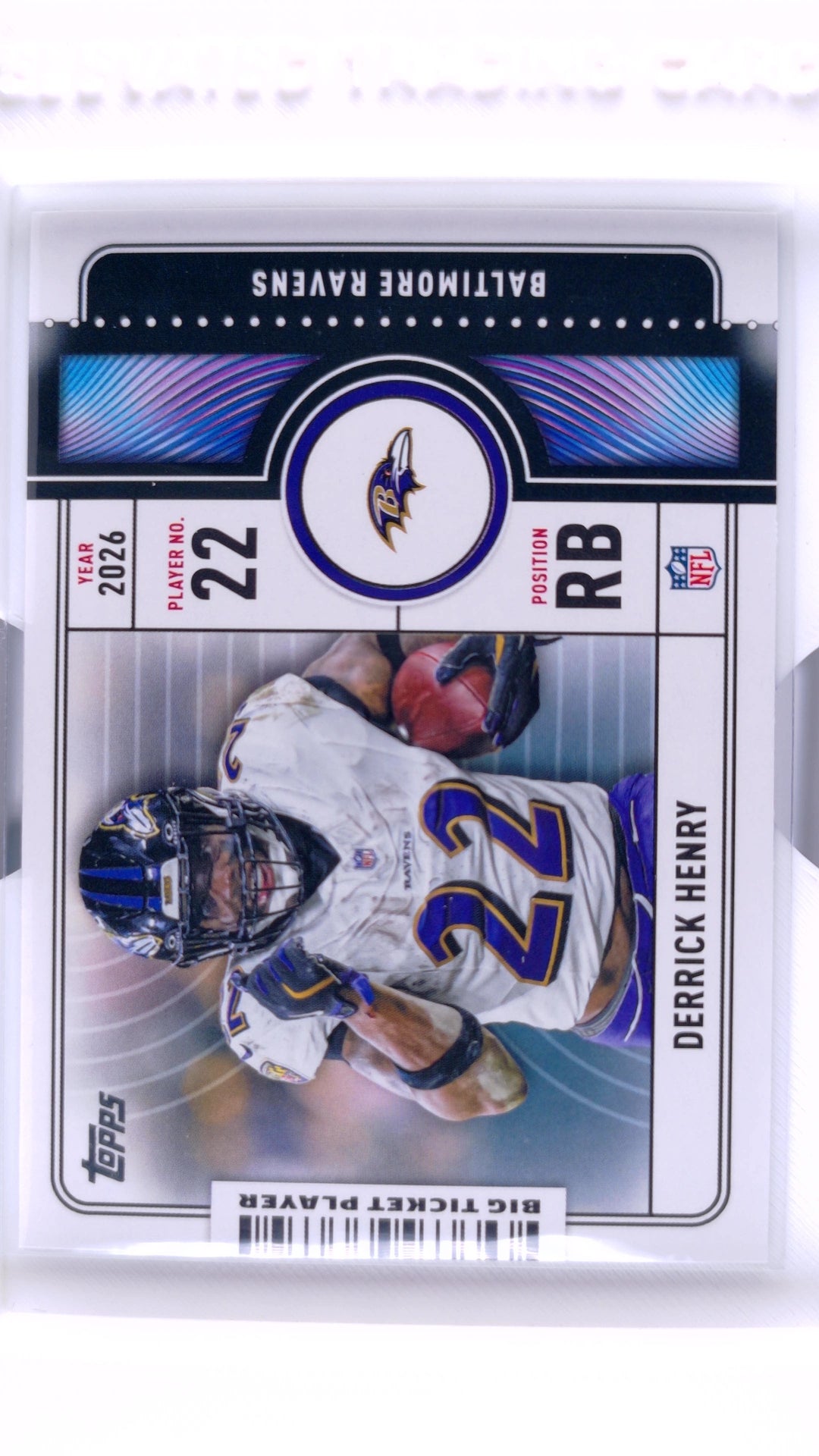 #BTP-5 Derrick Henry Big Ticket Players - front