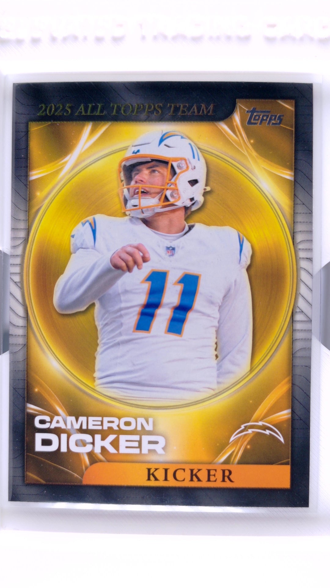 #25ATT-12 Cameron Dicker 2025 All Topps Team - front