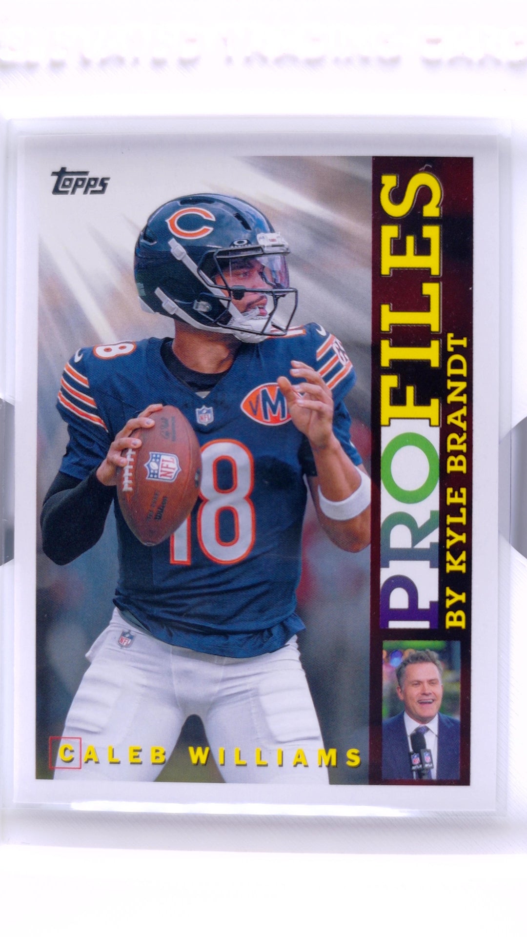 #TP-19 Caleb Williams Topps Profiles - front